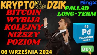 Dzika Analiza 06092024 BTC WYBIJA 55300 BTCETHFETKEYORDIRLCTONPALLADROPAMIEDŹ [upl. by Swanson]