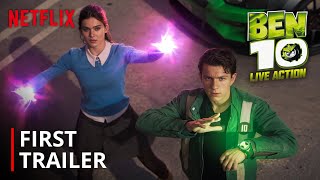 BEN 10 Live Action Movie – First Trailer  Tom Holland  Netflix [upl. by Ihteerp]