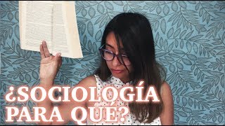 ¿De qué sirve la SOCIOLOGÍA  Giddens [upl. by Notloc]