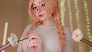 ASMR♡ Gentle Ear Cleaning💆 [upl. by Noit919]