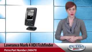 Lowrance Mark 4 HDI Fishfinder [upl. by Athalla]