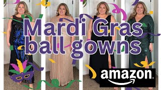 AFFORDABLE MARDI GRAS BALL GOWNS  AMAZON HAUL [upl. by Isa]