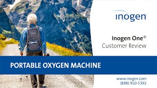 Portable Oxygen Machine  Inogen One Customer Review [upl. by Dyan]