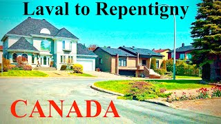 Driving from Laval to Repentigny Quebec Canada A Scenic Journey Through Suburban Charm [upl. by Vadnee73]