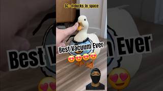 Best Vacuum Ever 😍😍😍 So Cute ❤️ petduck pets funnyshorts fyp viralvideo shorts [upl. by Dalston194]