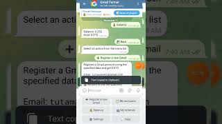 Gmail Farmer Telegram Bot  Gmail Farmer Income  Gmail Sell Income  Gmail Farmer Payment Proof [upl. by Trinee]