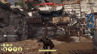 Assassins Creed Odyssey  Korfu Island Quarry Camp  Quarry of Korkyra  Stealth Kills Gameplay [upl. by Goldman]