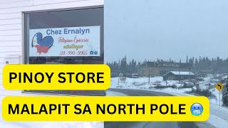 FILIPINO STORE IN CHIBOUGAMAU QUEBEC CANADA  CHEZ ERNALYN FILIPINO ÉPICERIE  PINOY IN QUEBEC [upl. by Whitman120]