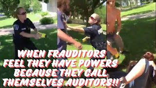 FRAUDITOR TASED 2 TO 4 TIMES amp ARRESTED AS WELL AS HIS ENTIRE FAMILY [upl. by Beatrisa515]