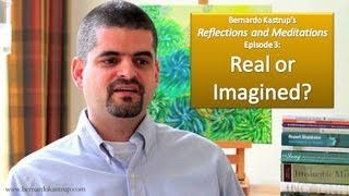 Reflections and Meditations episode 3 Real or Imagined Bernardo Kastrup [upl. by Regdirb]