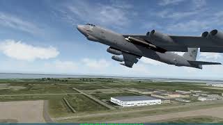 Falcon BMS  escorting B52 for strike  no coms [upl. by Fletch]