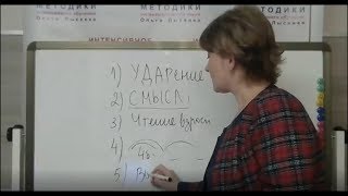 Как убрать слоговое чтение в домашних условиях  два приёма от Ольги Лысенко [upl. by Anamuj]