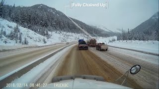 Typical Winter Day on The Coquihalla Highway  Highway Thru Hell [upl. by Tica]