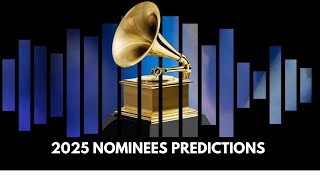 GRAMMY 2025 NOMINEES PREDICTIONS [upl. by Rehctelf728]