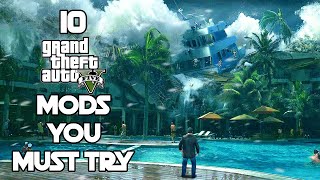 Top 10 GTA 5 mods 2020 [upl. by Leventis413]