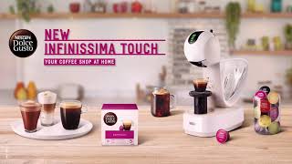 NESCAFÉ Dolce Gusto Infinissima Touch – Your coffee shop at home [upl. by Oicneserc518]