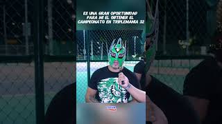 palabras de Laredo Kid rumbo a triplemania 32 [upl. by Rolland790]