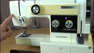 Janome Combi Overview  The Versatile Two in One Sewing Machine and Serger Overlocker [upl. by Ajiak]