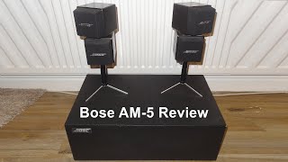 Bose Acoustimass 5 Speakers AM5 series1 HiFi Review [upl. by Grote]