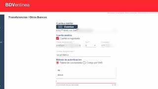 Registra Usuario para Realizar Transferencias en BDV [upl. by Negaet877]