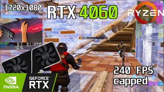 🚀 RTX 4060  Ryzen 5 5600X · 1720x1080 · 240fps capped · COMPETITIVE SETTINGS [upl. by Endor]