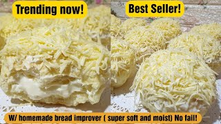 Cream cheese ensayamda W homemade bread improver or softener  sponge dough methodno fail [upl. by Desdamona]