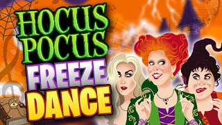 Hocus Pocus Freeze Dance  Halloween Brain Break  Hocus Pocus 2 Just Dance  Danny Go Noodle [upl. by Trever303]