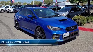 2019 Subaru WRX Limited San Leandro Hayward Oakland San Ramon Alameda San Francisco [upl. by Kedezihclem]