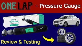 OneLap Tyre Pressure Gauge Digital Meter – Honest Review and Testing [upl. by Titos]