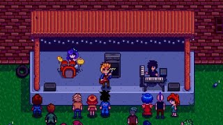 Stardew Valley  Sam and his band give a concert in Zuzu City [upl. by Shanley]