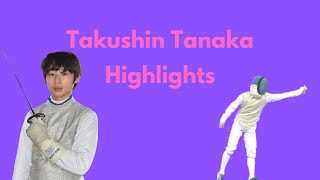 Takushin Tanaka Highlights [upl. by Airdnekal]