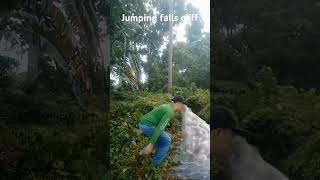 Jumping falls cliffAng taas nito😂 [upl. by Veedis175]