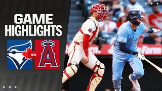 Blue Jays vs Angels Game Highlights 81224  MLB Highlights [upl. by Dahlia849]