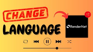 How To Change Language On Rendernet Ai [upl. by Oiratnom]