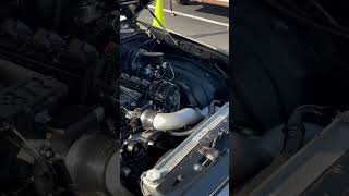 Bros turbo has a car attached to it trending automobile car shorts viral turbo boost [upl. by Eal251]