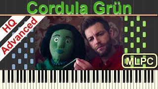 Josh  Cordula Grün I Piano Tutorial amp Sheets by MLPC [upl. by Acinomed]