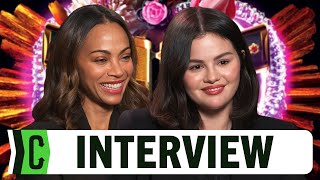 Emilia Pérez Interview Selena Gomez and Zoe Saldaña [upl. by Fitting152]