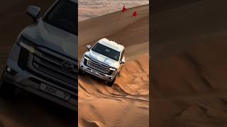 Land cruiser LC300 in dubai desert tour LC300 in black Vs white Land cruiser new molded LC300 [upl. by Akapol]