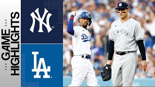 Yankees vs Dodgers Game Highlights 6223  MLB Highlights [upl. by Araccat]