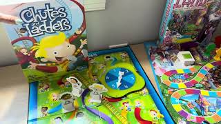 Review Hasbro Chutes amp Ladders and Candy Land Bundle [upl. by Ahsille]