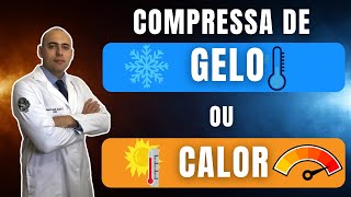 COMPRESSA QUENTE OU FRIA  QUAL ESCOLHER [upl. by Ailana575]