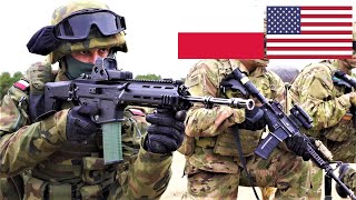 US 82nd Airborne Division amp Polish 21st Rifle Brigade  Air Assault Training 2022 [upl. by Rechaba]