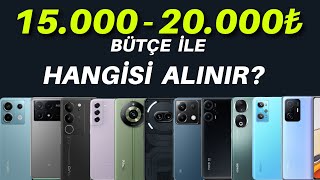 1500020000 TL Arası en iyi telefonlar  2024 Nisan [upl. by Carvey]