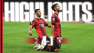 Pulisics finish Girouds brace and Theos chip  Milan 41 Torino  Highlights Serie A [upl. by Hercules757]