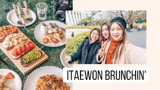 Brunch in Itaewon  Cherry Blossoms in Kyunghee University  SNU Study Abroad 🇰🇷 Korea Vlog [upl. by Rramal727]