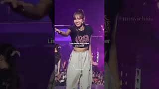 Lisa won in rock paper scissors ✨trending blackpink shorts lisa fypシ゚viral video kpop edit [upl. by Searle436]