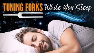 9 HOURS Tuning Forks 😴 The Secret to Balanced Sleep Pythagorean  Delta Waves [upl. by Yecal]