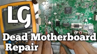 Lg Led Tv Model24LH452ATB Repair Tutorial [upl. by Nelehyram]