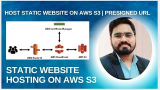 How to host a static website on AWS S3 in 5 minutes  Presigned URL in S3 for 5 mins access to users [upl. by Corkhill802]