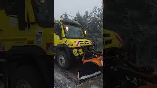 CHASSES NEIGE DU CONSEIL DÉPARTEMENTAL DE LA LOZÈRE  LE BLEYMARD LE PONT DE MONTVERT [upl. by Eda]